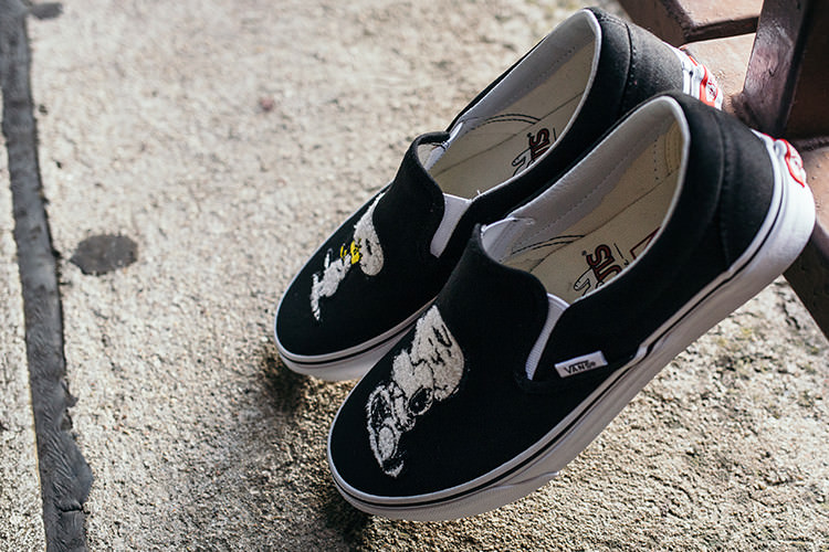 VANS Peanuts Snoopy patches