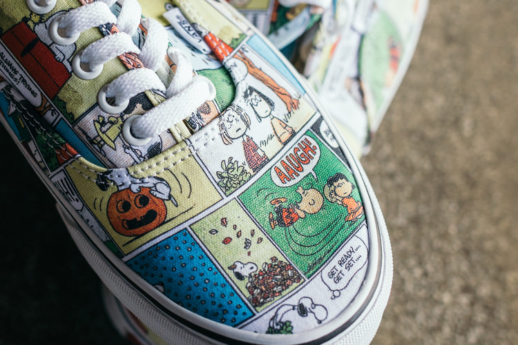 Vans og Peanuts tegneserie