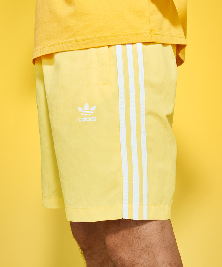 adidas gule shorts til mænd